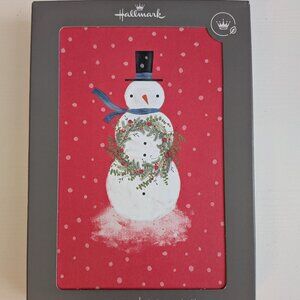 Hallmark snowman Christmas cards